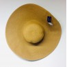 Ladies Tan Summer Straw Hat One Size Fits All LTSH-001