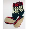 Knee High Natural Earth Shoes Black Red Green KNES-001
