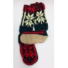 Knee High Natural Earth Shoes Black Red Green KNES-001