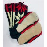 Knee High Natural Earth Shoes Black Red Green KNES-001