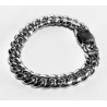 Men's 12MM Stainless Steel 8.5" Bracelet Item MSB-12-0001