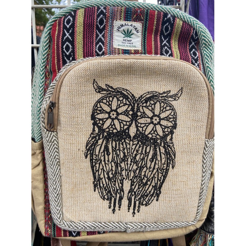 Hemp Handcrafted Backpack