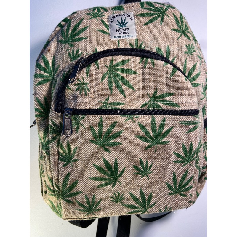 Hemp Handcrafted Mini Backpack