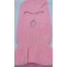 3-HOLE FACEMASK/SKI BALACLAVA/LIGHT PINK