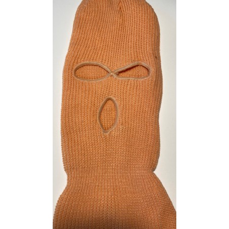 3-HOLE FACEMASK/SKI BALACLAVA/GOLD