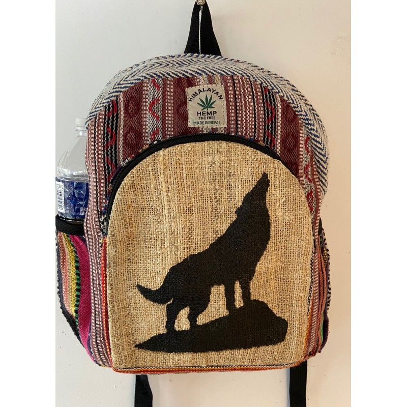 Hemp Cotton Backpack made in Nepal