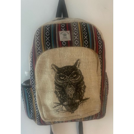 Hemp Cotton Backpack made in Nepal