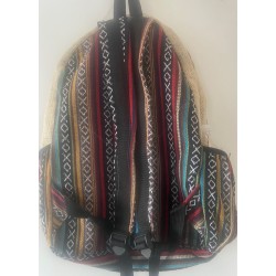 Hemp Cotton Backpack made in Nepal