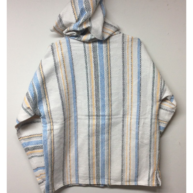 Molina Baja Zip Up Hoodie L N94797 Tan with Geo Pattern