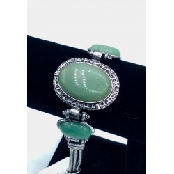 Faux Turquoise Bracelet & Ring Set