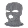 3-HOLE FACEMASK/SKI BALACLAVA/GRAY COLOR