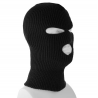 3-HOLE FACEMASK/SKI BALACLAVA/BLACK