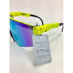 Full Face Yellow UV Sunglasses Item FYUS-001