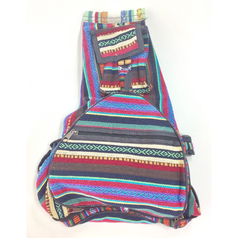 Rainbow African Pattern Mini-BackPack Purse Item RAPBP-001