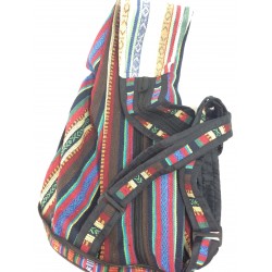 Rainbow African Pattern Mini-BackPack Purse Item RAPBP-001