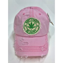 Pink Aged Look Baseball Cap Item PABC-001