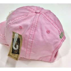 Pink Aged Look Baseball Cap Item PABC-001