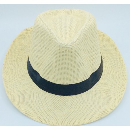 Men’s Summer Straw Derby Hat Item MSDH-001