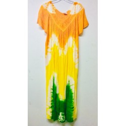 Ladies Tie-Dyed Orange...