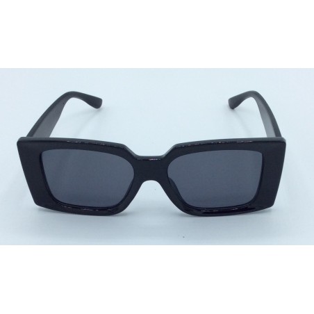 Ladies Black Square Frame Sun Glasses Item LBSF-002