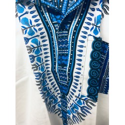 White African Print Men’s Shirt Item WAPS-001