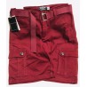 Burgundy Wine Colored Cargo Shorts Cotton Size 32 Item BWCS-002