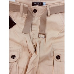 Cargo Shorts Tan with Belt Size 32 Item CSTB-001