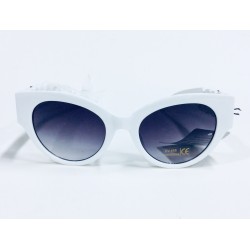 Ladies White Cat Eye Medium...