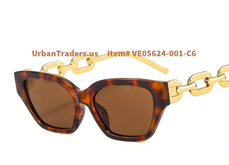 Ladies Vintage Cat Eye Small Frame Sunglasses by UrbanTraders.us